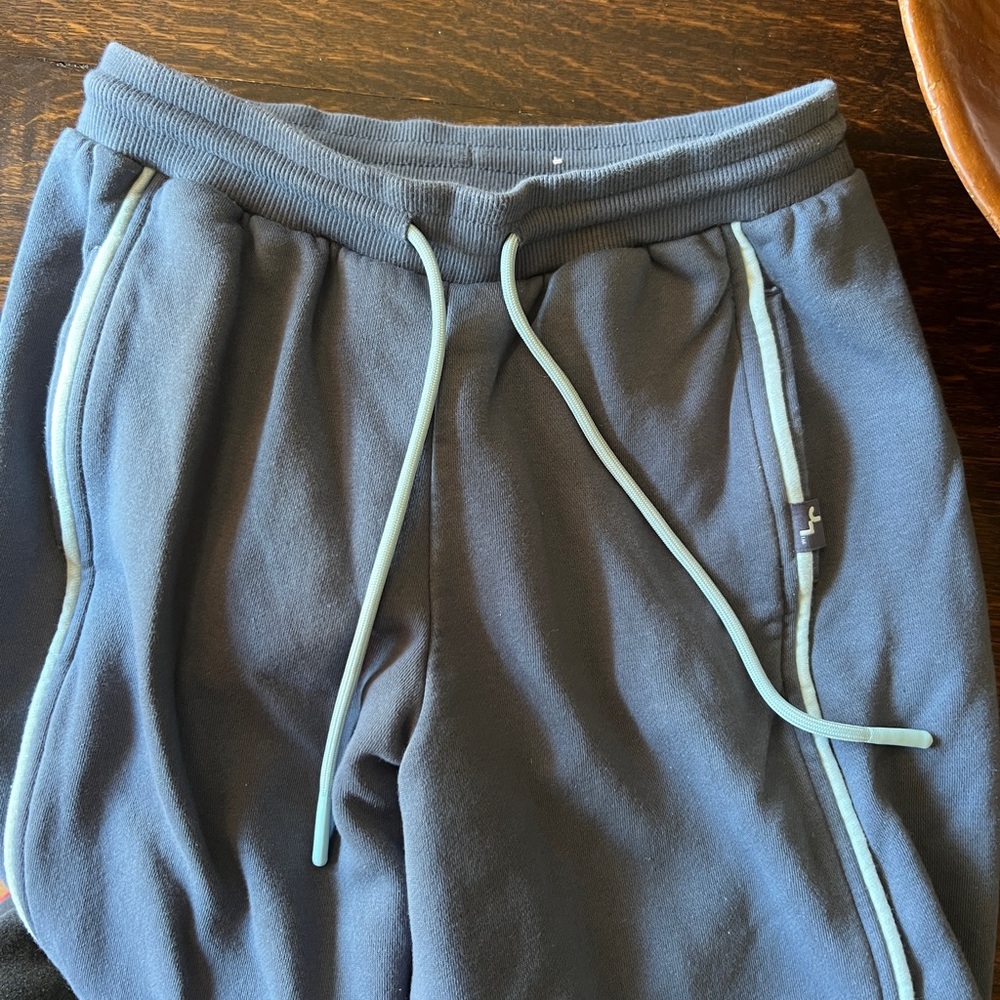 JoyLab Women's Blue Barrel Fleece Joggers oversized - XS feels like S - Picture 5 of 11